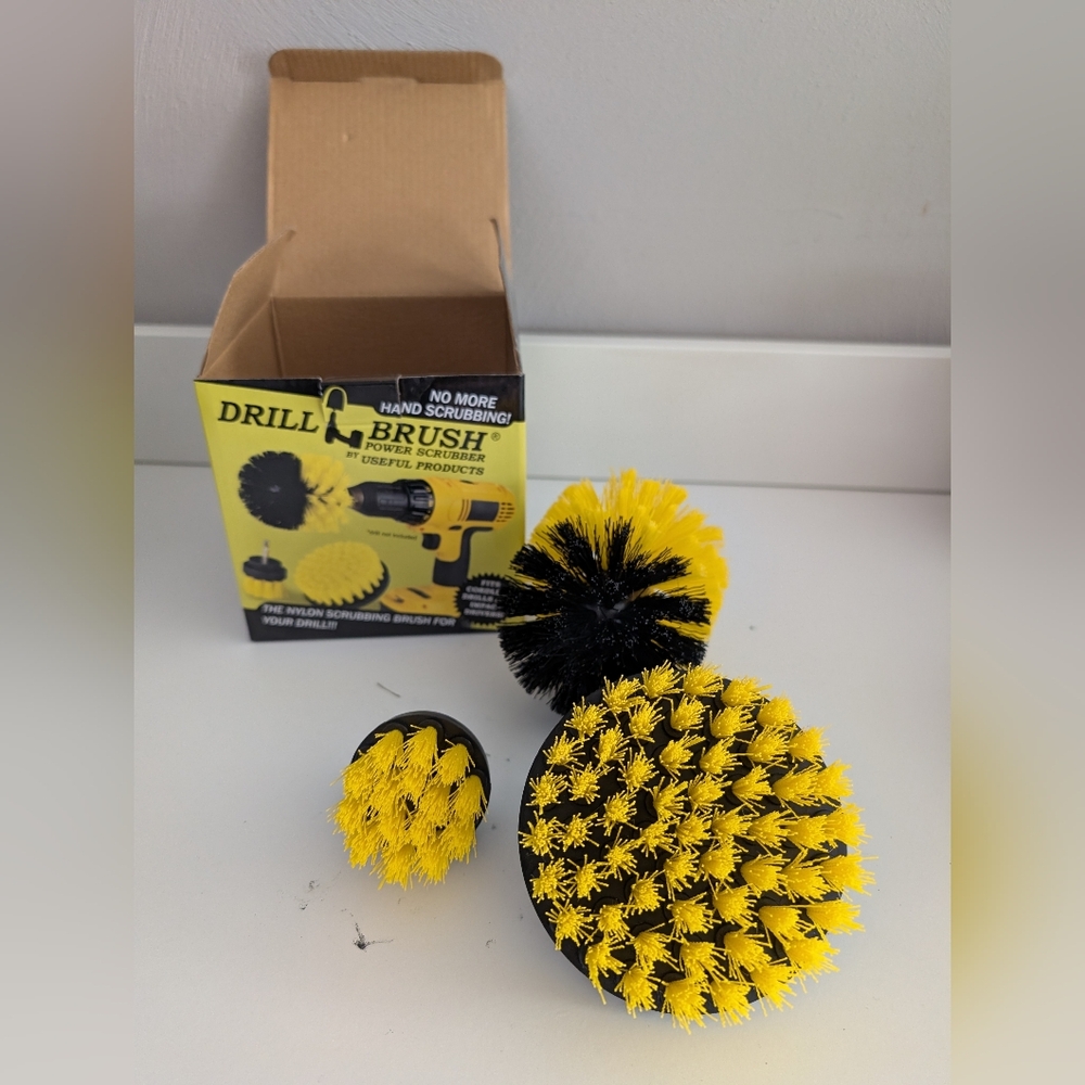 Set Of Three Drill Brushes
